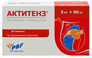 Купить актитенз, таблетки 5 мг + 80 мг, 30 шт в Семенове