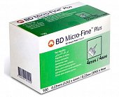 Купить иглы bd micro-fine плюс для шприц-ручки одноразовые 32g (0,23х4мм), 100 шт в Семенове