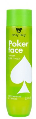 Купить holly polly (холли полли) poker face тоник для лица увлажнение и сияние, 250мл в Семенове