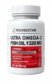 Купить risingstar омега-3 жирные кислоты высокой концентрации для длетей и взрослых, капсулы 790мг, 60 шт бад в Семенове
