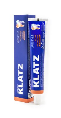 Купить klatz (клатц) зубная паста активная защита без фтора, 75мл в Семенове