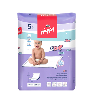 Bella Baby Happy (Белла) пеленки 60х90 5 шт