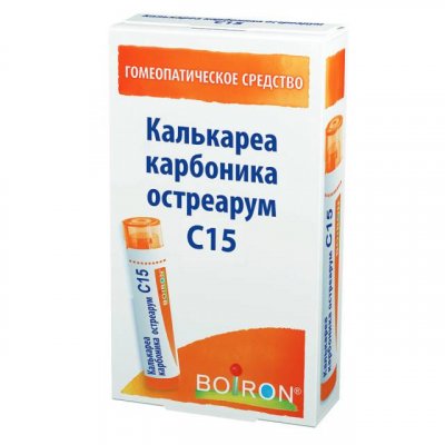 Купить калькареа карбоника остреарум, с15 гранулы гомеопатические, 4г в Семенове