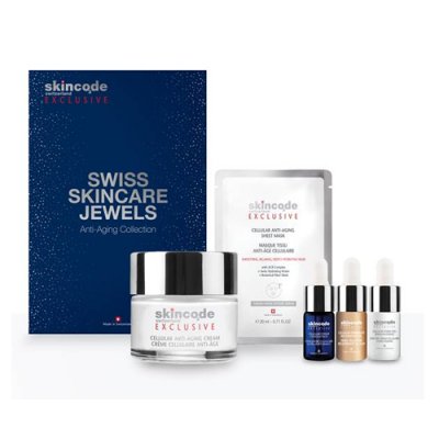 Купить скинкод эксклюзив (skincode exclusive) набор "швейцарские драгоценности по уходу за кожей" 5 предметов в Семенове