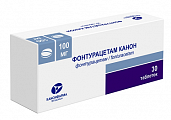 Купить фонтурацетам канон, таблетки 100мг 30шт в Семенове