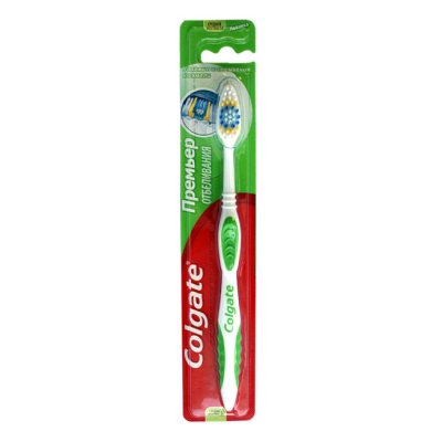 Купить колгейт (colgate) зубная щетка премьер отбеливания средняя, 1 шт в Семенове