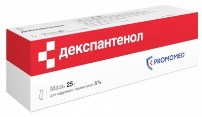Купить декспантенол, мазь для наружного применения 5%, 25г в Семенове