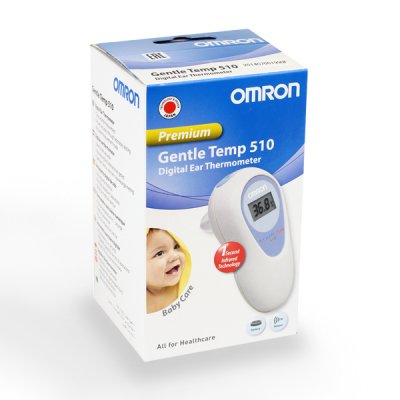 Купить термометр инфракрасный omron gentle temp 510 (mc-510-e2) в Семенове