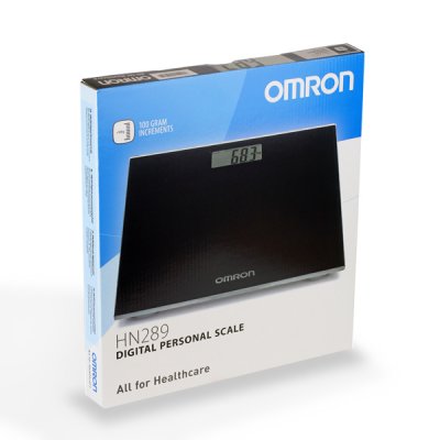 Купить omron (омрон) весы электронные цифровые hn-289 черные в Семенове