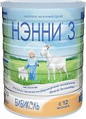 Купить нэнни 3 смесь на основе натурального козьего молока с пребиотиками с 12 месяцев, 800г в Семенове