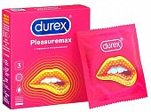 Купить durex (дюрекс) презервативы pleasuremax 3шт в Семенове