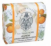 Купить la florentina (ла флорентина) мыло апельсин и дикий фенхель 106 г в Семенове
