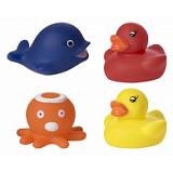 Курносики игрушка для ванны Веселое купание 4шт (25033)