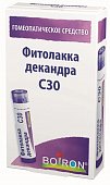 Купить фитолакка декандра c30, гранулы гомеопатические, 4г в Семенове