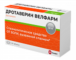 Купить дротаверин велфарм, таблетки 40мг, 50 шт в Семенове