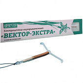 Купить контрацептив внутриматочный (спираль) вектор-экстра серебро-медьсодержащий т-образный agcu 150/250 в Семенове