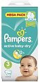 Купить pampers active baby (памперс) подгузники 3 миди 6-10кг, 124шт в Семенове