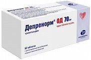 Купить депренорм од, таблетки с пролонгированным высвобождением, покрытые пленочной оболочкой 70мг, 60 шт в Семенове