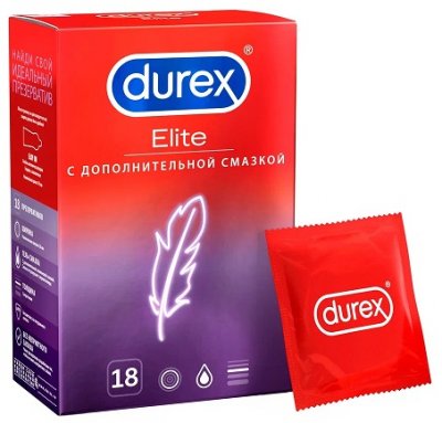 Купить durex (дюрекс) презервативы elite 18шт в Семенове
