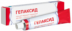 Купить гепаксид, гель для наружного применения 500 ме/г+25 мг/г+150 мг/г, 45г в Семенове