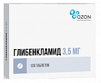 Купить глибенкламид, таблетки 3,5мг, 120 шт в Семенове