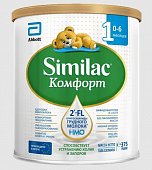 Купить симилак (similac) 1 комфорт смесь молочная 0-6 месяцев, 375г в Семенове