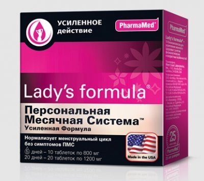 Купить lady's formula (леди-с формула) персональная месячная система усиленная формула, капсулы, 30 шт бад в Семенове