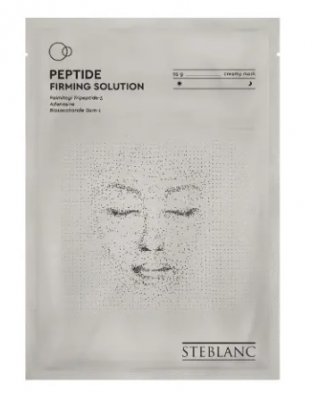 Купить steblanc (стебланк) маска для лица тканевая укрепляющая с пептидами, 1 шт в Семенове