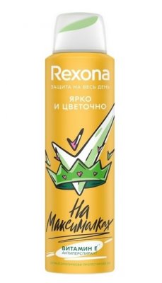 Купить rexona (рексона) антиперспирант-аэрозоль ярко и цветочно, 150мл в Семенове