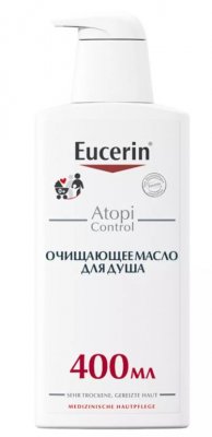 Купить eucerin atopicontrol (эуцерин) масло для душа очищающее 400 мл в Семенове