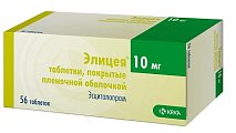 Купить элицея, таблетки, покрытые пленочной оболочкой 10мг, 56 шт в Семенове