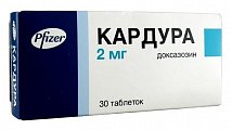 Купить кардура, таблетки 2мг, 30 шт в Семенове