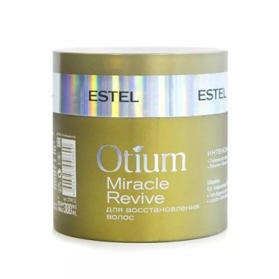 Купить estel (эстель) маска интенсивная для восстановления волос otium miracle revive, 300мл в Семенове
