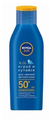 Купить nivea (нивея) sun кидс лосьон солнцезащитный играй и купайся, 100мл spf50+  в Семенове