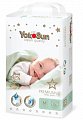 Купить yokosun premium (йокосан) подгузники-трусики детские размер m (6-10кг) 56шт в Семенове