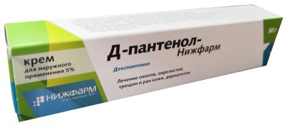 Купить д-пантенол-нижфарм, крем для наружного применения 5%, 50г в Семенове