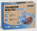 Купить льняное масло bioforte, капсулы 100шт бад в Семенове