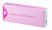 Купить лактинет-рихтер, таблетки, покрытые пленочной оболочкой 0,075мг, 28 шт в Семенове