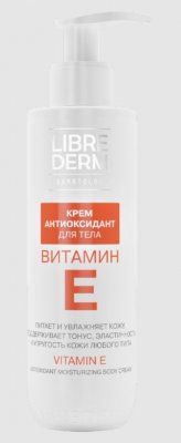 Купить librederm витамин е (либридерм) крем-антиоксидантный для тела, 200мл в Семенове