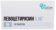 Купить левоцетиризин, таблетки, покрытые пленочной оболочкой 5мг, 10 шт от аллергии в Семенове