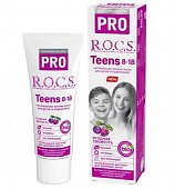 Купить рокс (r.o.c.s) зубная паста pro teens ягодная свежесть 74 гр в Семенове