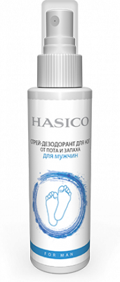 Купить хасико, спрей-дез д/ног от пота и запаха д/муж 110мл (твинс тэк, россия) в Семенове