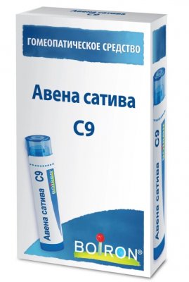 Купить авена сатива с9, гомеопатический монокомпонентный препарат растительного происхождения, гранулы гомеопатические 4 гр в Семенове
