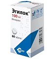 Купить эгилок, таблетки 100мг, 60 шт в Семенове