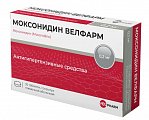 Купить моксонидин велфарм, таблетки покрытые пленочной оболочкой 0.ю2мг, 30 шт в Семенове