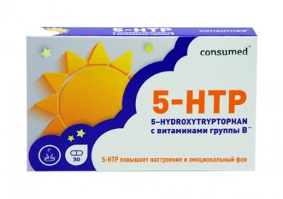 Купить комплекс 5-гидрокситриптофан и витамины группы в консумед (consumed), капсулы 500мг, 30 шт бад в Семенове