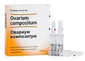 Купить овариум композитум, раствор для внутримышечного введения гомеопатический 2,2мл, ампулы 5шт в Семенове