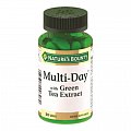 Купить nature's bounty (нэйчес баунти) мультидэй с экстрактом зеленого чая, таблетки 50 шт бад в Семенове
