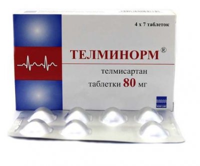 Купить телминорм, таблетки 80мг, 28 шт в Семенове