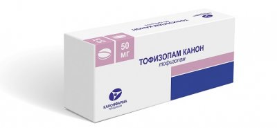 Купить тофизопам-канон, таблетки 50мг, 20 шт в Семенове